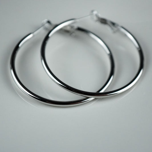 Thin Hoop Earrings