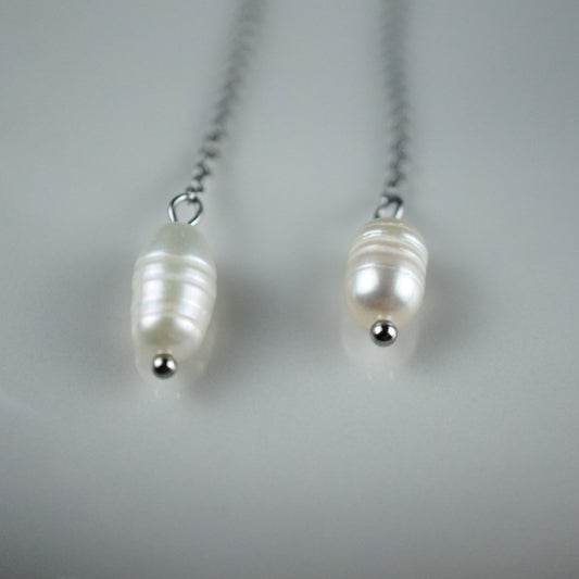 Pearl Pendulum Earrings