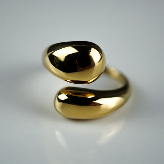 Thick Clumsy Ring Gold