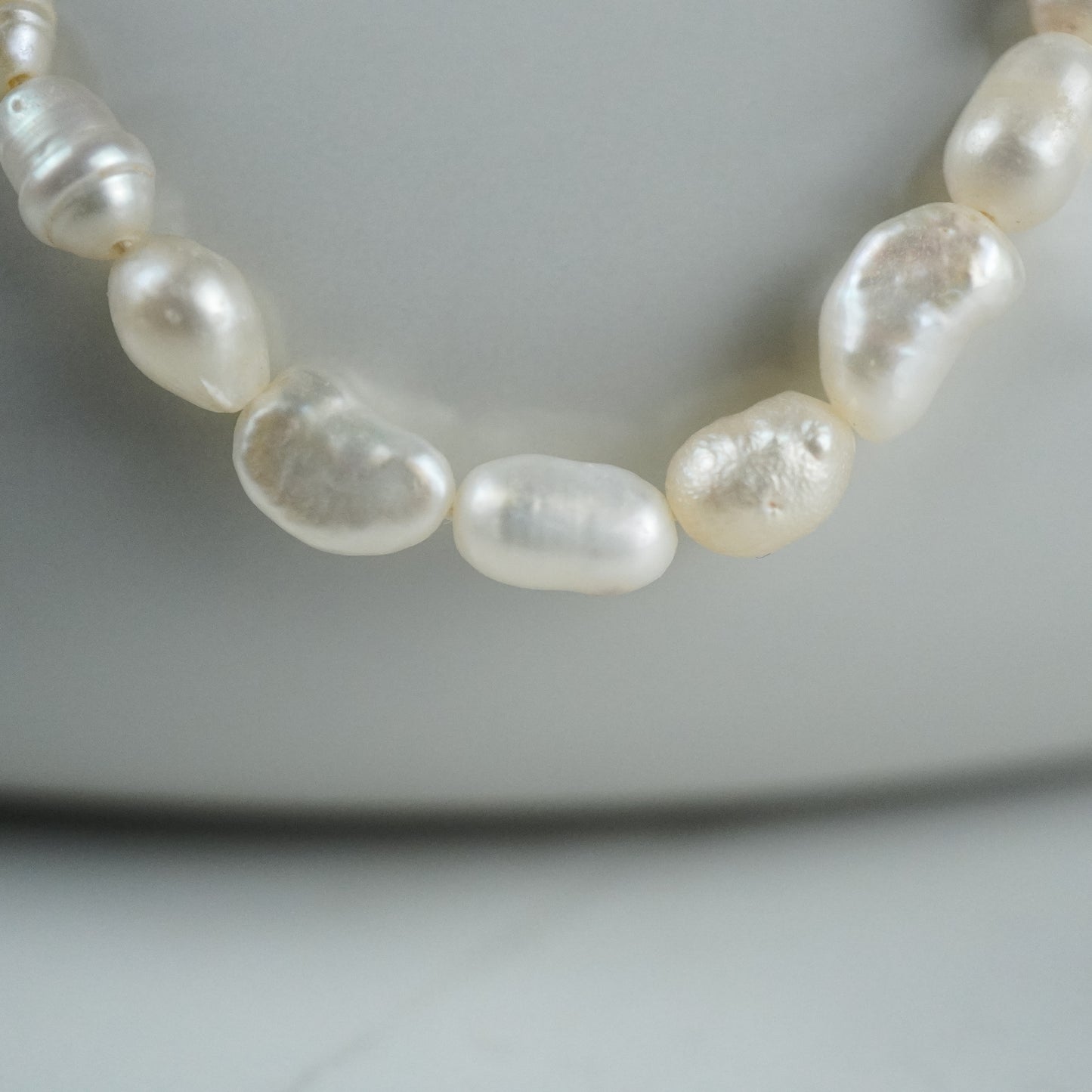 Pearl Necklace Gold