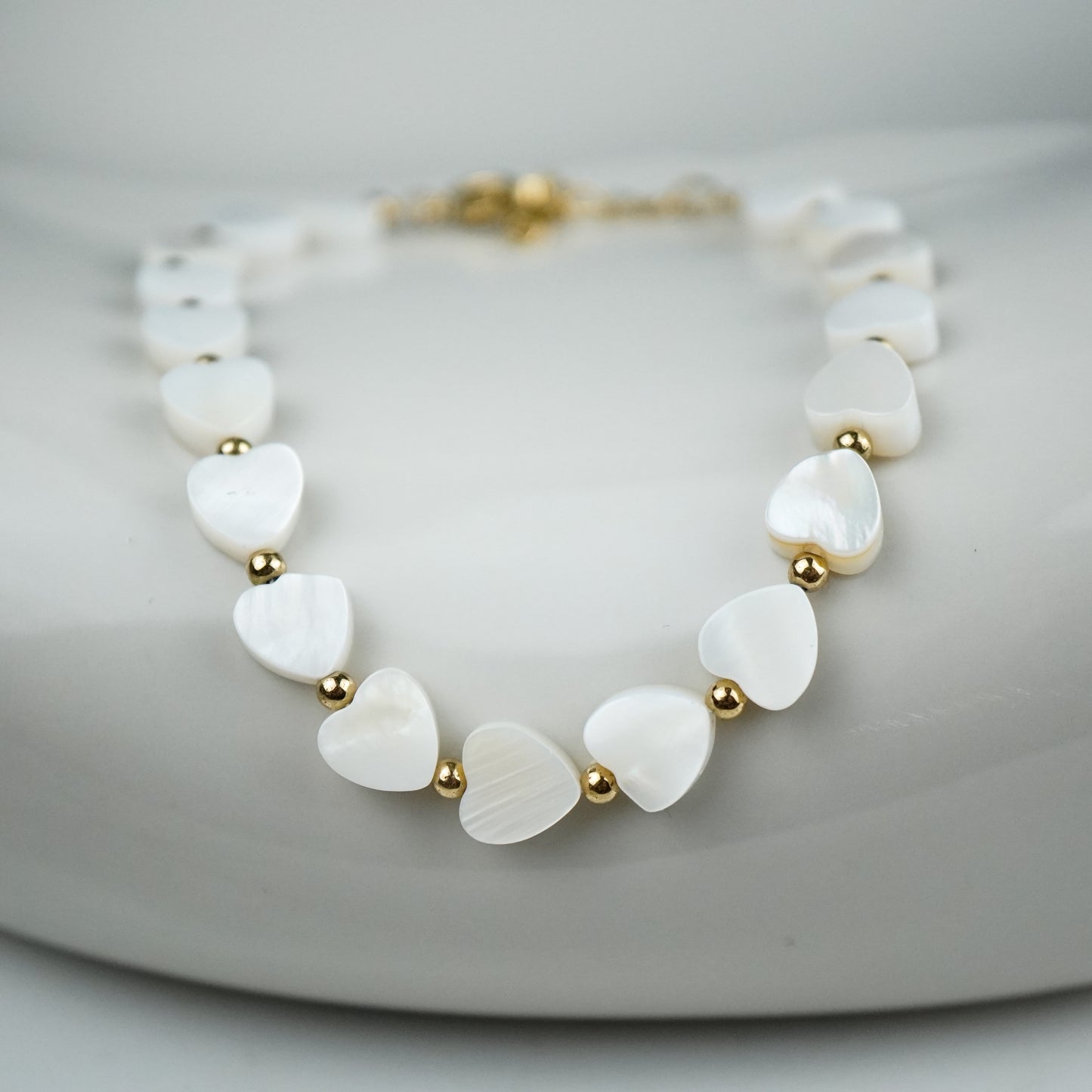 Heart Bracelet Gold